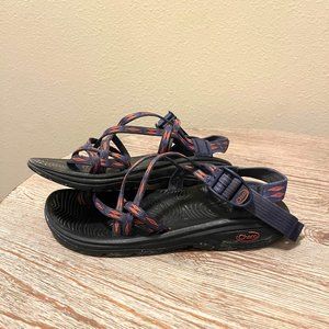 Chaco Zvolv x2 Blue & Orange Women's Sandal